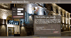 Desktop Screenshot of hotelrealdetoledo.es